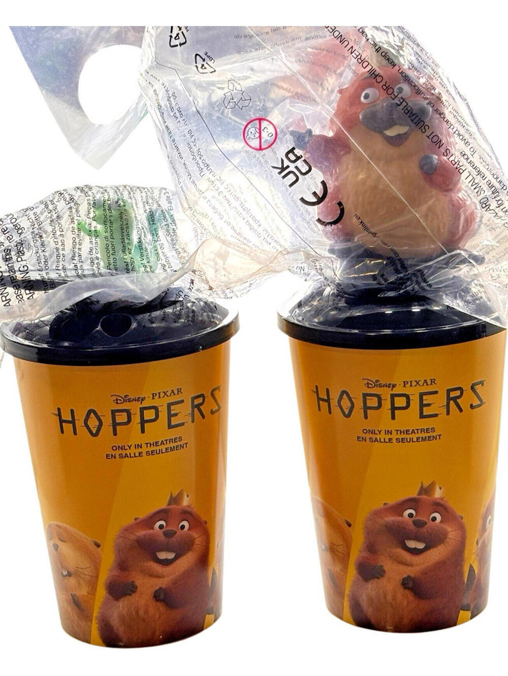 Disney Pixar Hoppers (2026) Cineplex Movie Promo Bundle - Mabel & Lizard Set